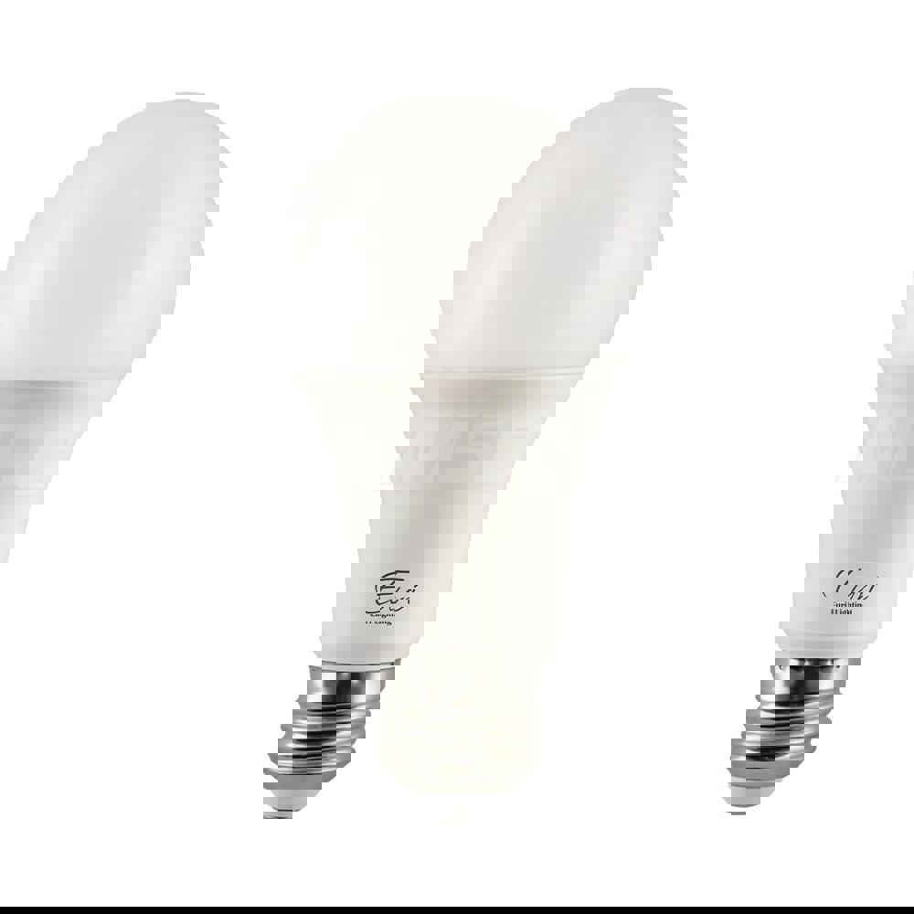 Fluorescent Commercial & Industrial Lamp: 15 Watts, A19, Medium Base